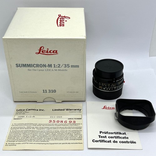 Leica summicron 35mm e39 - m, 1:2