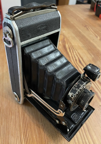 Zeiss ikon klappkamera - zeiss,