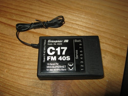 Empfänger graupner 40 - empfänger, c