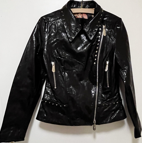 Philipp plein damen lederjacke - plein,