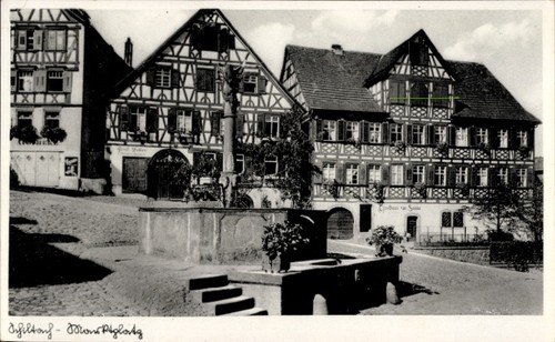 Schiltach blick auf den - ak,