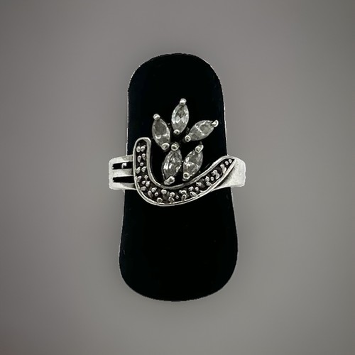 925 silberring fianit - silberring,,