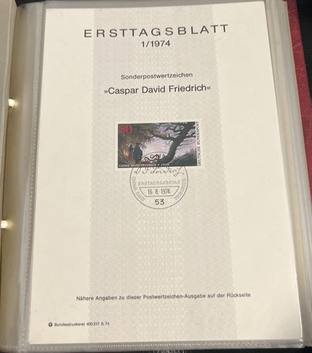 Etb briefmarken sammlung 1975 - etb,