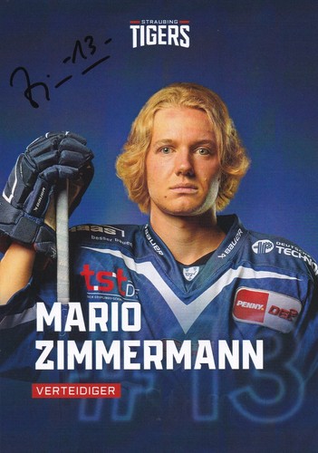 Autogrammkarte mario - autogrammkarte,