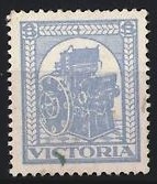 Reklamemarke victoria - reklamemarke,