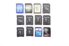 12x karten sandisk - sd,