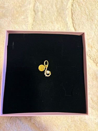 Pandora charm mit perle gold - mit,