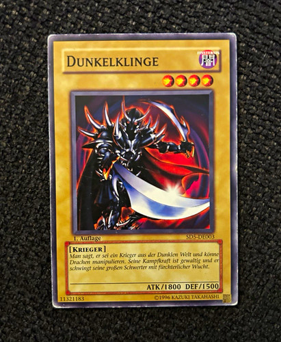 Yugioh dunkelklinge sd5 - yugioh!, dunkelklinge,