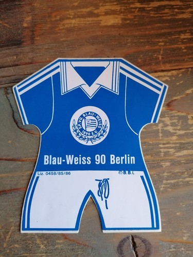 Aufkleber blau weiß 90 - blau,