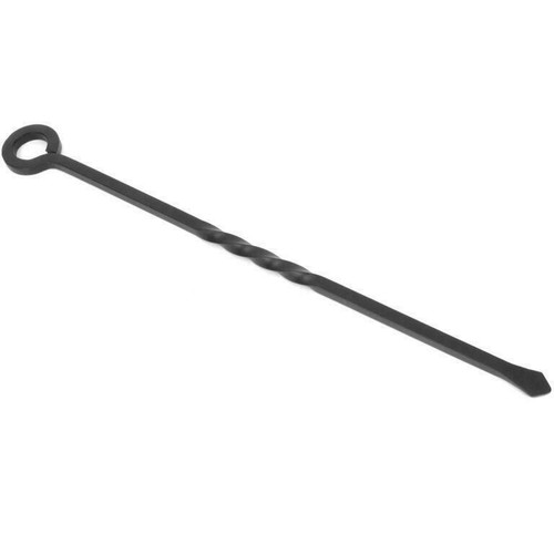 Schwarz gusseisen schürhaken - gusseisen,