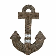 Deko Anker Passat aus Rattan Korb Naturrattan Geflecht