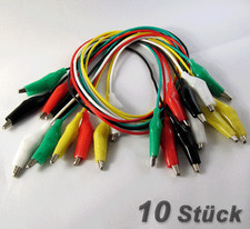 10 x Krokodilklemmen Kroko