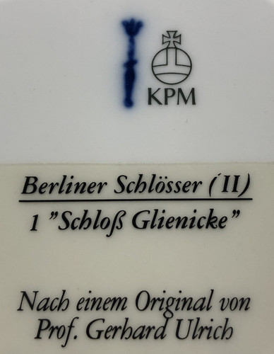 Vintage kpm berlin porzellan - vintage,
