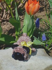 Amigurumi gehäkelte Hund Mops