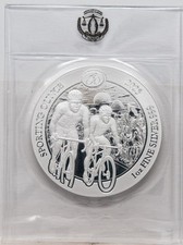 Ruanda 2025 50 RW Francs - Sporting Ounce® - Radsport - 1 Unze Silber