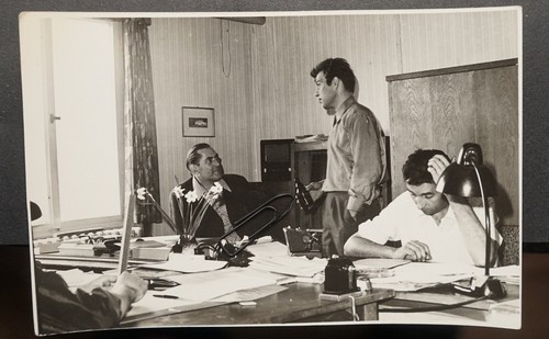 Foto portrait ddr - ddr, büro