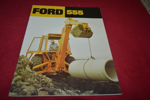 Ford traktor 555 heckbagger - 555,