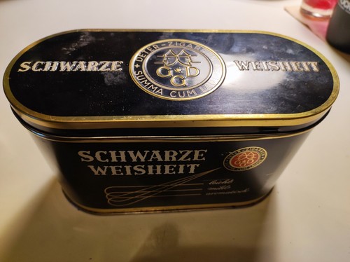 Blechdose zigarren schwarze - zigarren,
