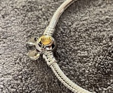 ORIGINAL Pandora x Disney Mickey 100th Anniversary Armband 19cm Echtsilber S925