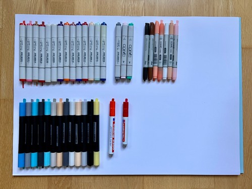 Stk marker set copic - 39, set,