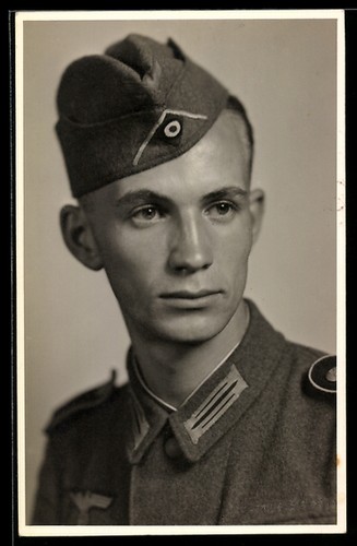 Foto soldat des - foto-ak, heeres