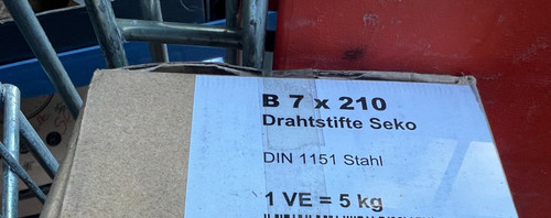Nägel drahtstifte 7x210mm 5kg - drahtstifte,