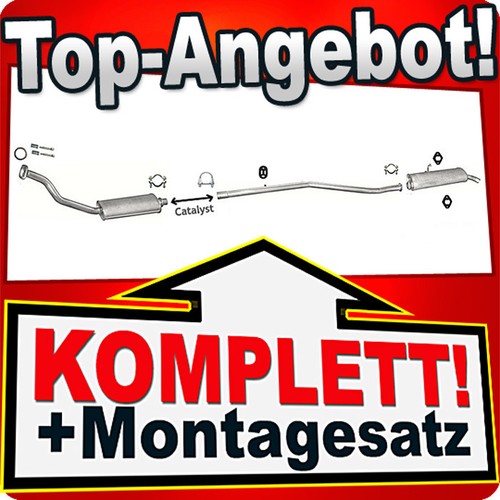 Auspuff für citroen berlingo - für,