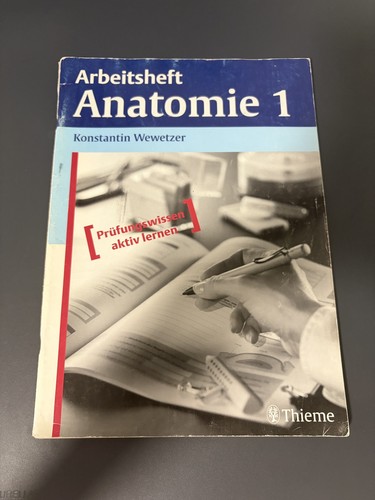 Thieme arbeitsheft anatomie - thieme,
