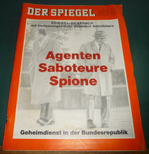 Magazin der Spiegel, 13.06.1966, Nr. 25, Agenten Saboteure, Spione, EWG