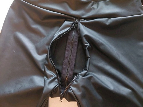 Leder leggings kunstleder - kunstleder, gr
