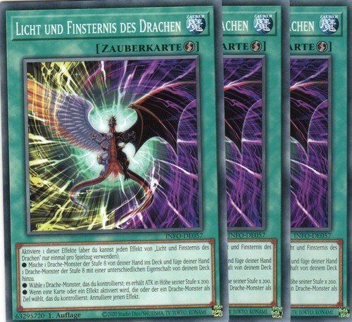 Yugioh licht und - 3x,