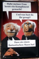 Top-Blechschild, 20 x 30 cm