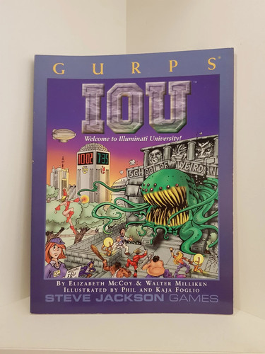Gurps iou rpg - rpg, steve