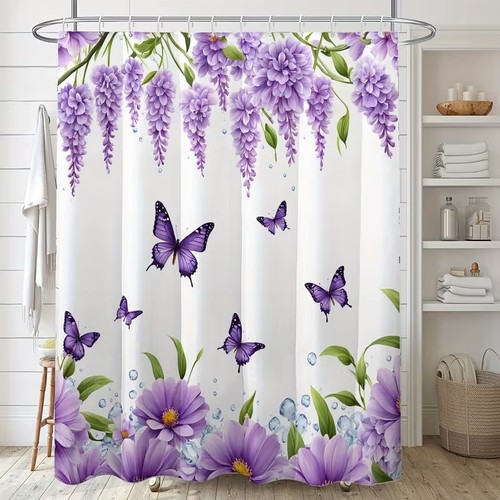 Lila blumen schmetterling - blumen,