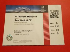Used Ticket UEFA CL EL 2017/18