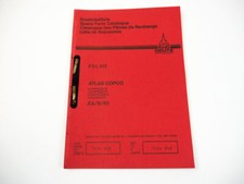 Deutz F3L 912 Motor für Atlas Copco Kompressor XA S 85 Ersatzteilliste 1986