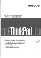lenovo ThinkPad T500 und W500 Installation + Service | Buch | Zustand sehr gut