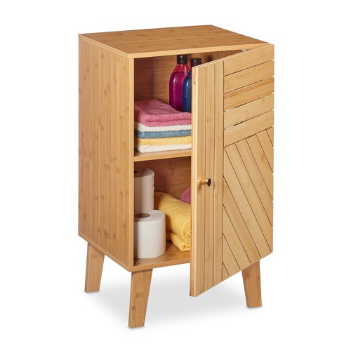 Badschrank bambus