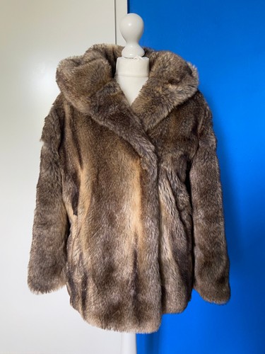 Zara kunstfell faux fur - kunstfell,