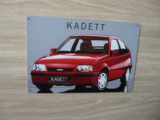 OPEL KADETT GSI - Blechschild