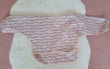 LÄSSIG Baby Kleinkind Langarmlätzchen Ärmellätzchen zum Binden 