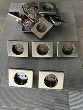 Berker Modul MB Bronze Steckdose Abdeckung 21365