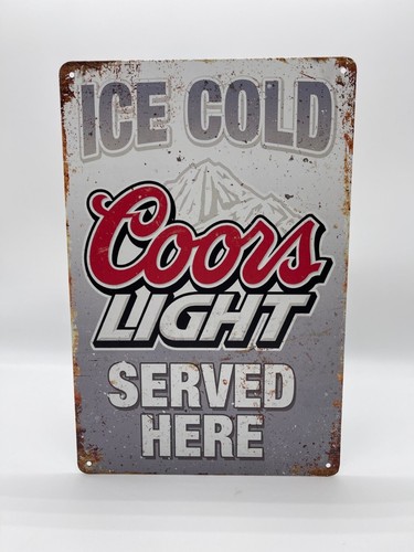 Blechschild coors light - blechschild,