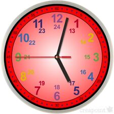 #223 Kinder-Wanduhr -> Lernuhr