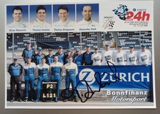 Motorsport Autogrammkarte Thomas Ambiel, Bonnfinanz BMW 24h
