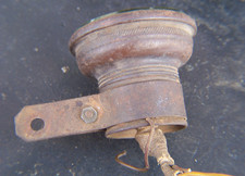 urlate antike Fahrradlampe