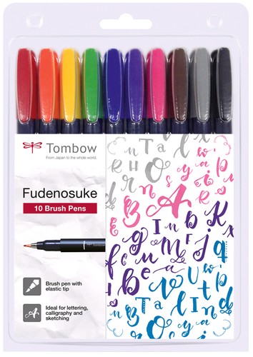 Tombow kalligraphie stift - tombow, kalligraphie-stift