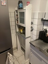 Toilettenschrank Hochschrank Waschmaschinenschrank verstellbar Badschrank