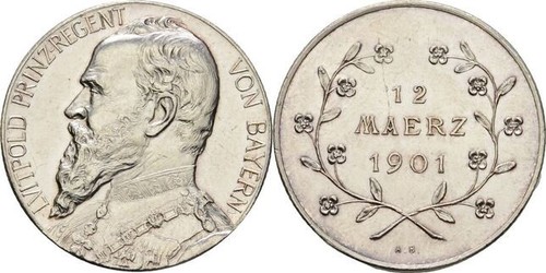 Bayern medaille 1901 - bayern,