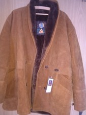 Gruppo V Diefussion Italy Herren Jacke, braun, sehr warm XL neu